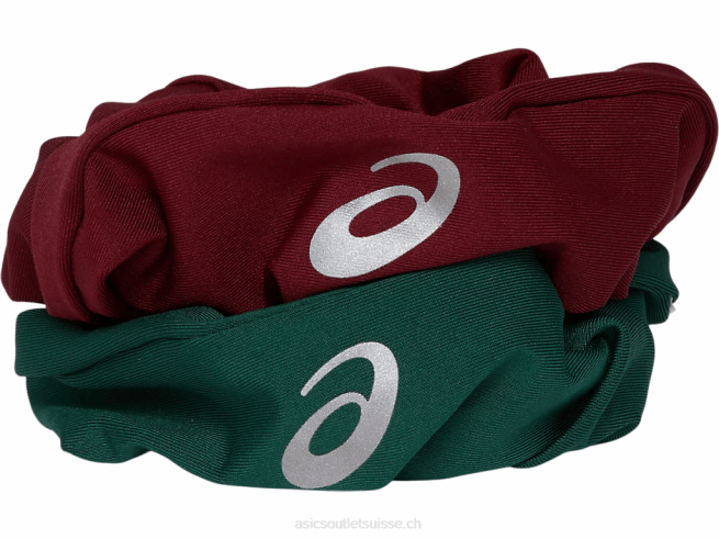 le nouveau chouchou fort réutilisé cardinal/vert forêt Asics L6N0K2993