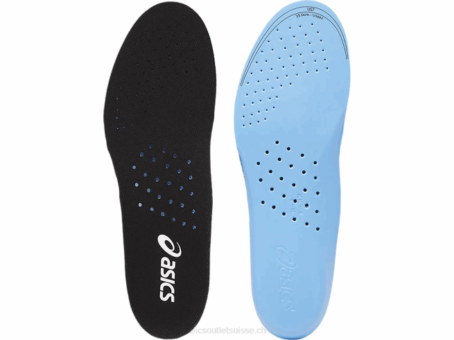 semelle de propreté performante noir blanc Asics L6N0K2090