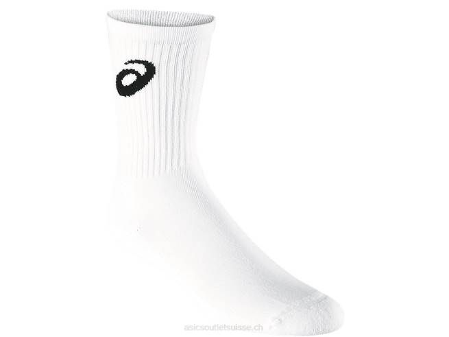 chaussettes d'équipe blanc Asics L6N0K588