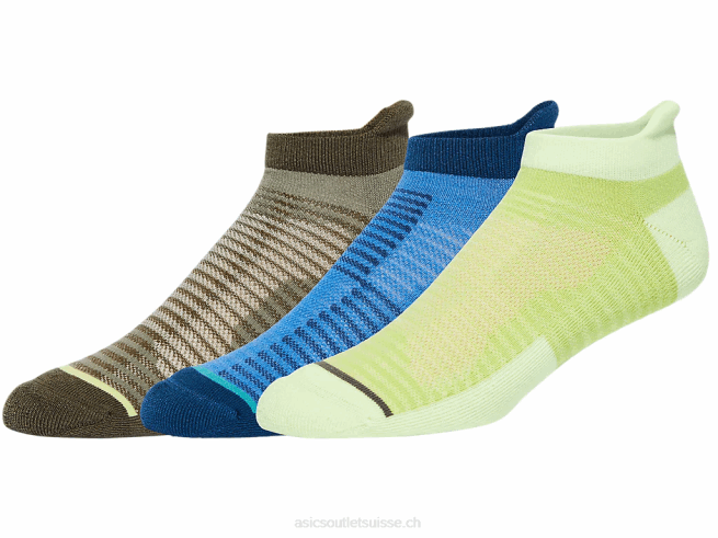 coussin coupe basse (paquet de 3) danger vert/lac lecteur multi Asics L6N0K779