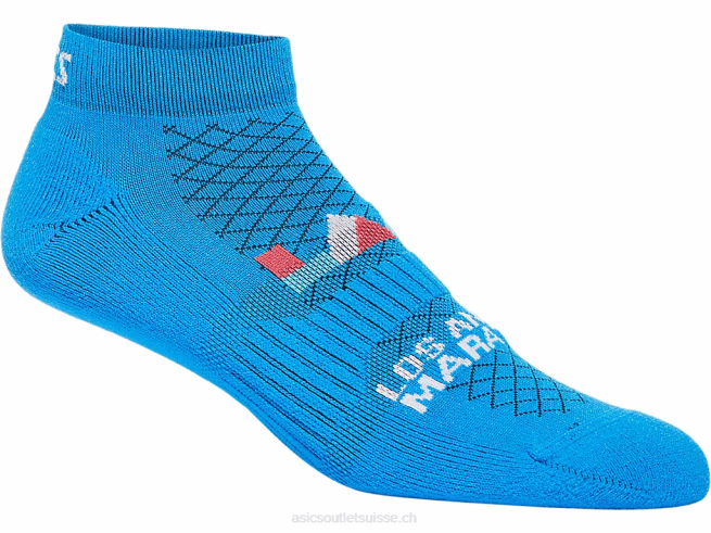 je ne me présente pas chaussettes bleu Asics L6N0K312