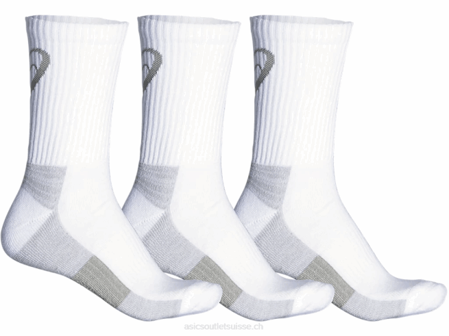 équipage d'entraînement (pack de 3) cul blanc Asics L6N0K579