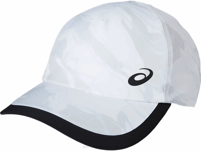 casquette graphique unisexe blanc brillant Asics L6N0K174