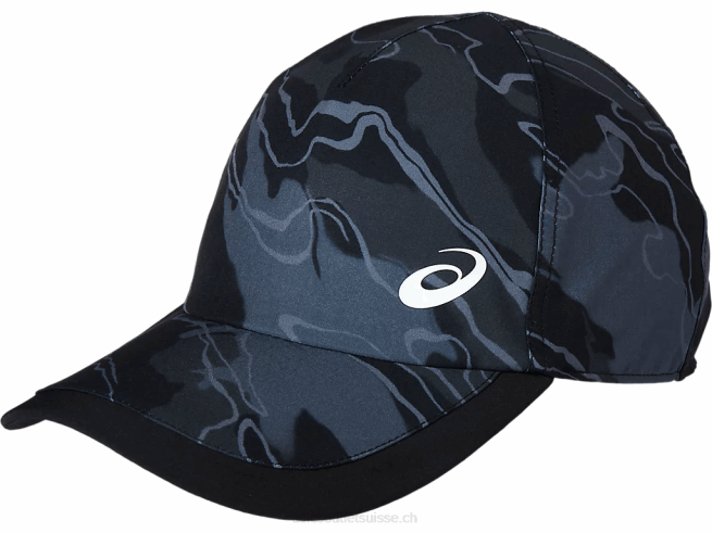 casquette graphique unisexe performance noir Asics L6N0K186