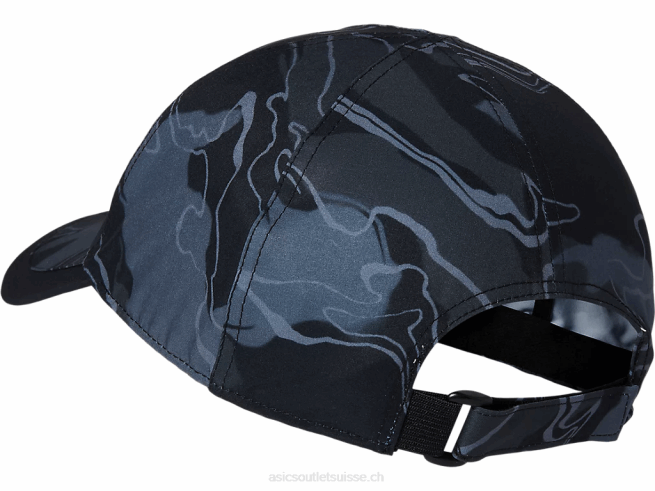 casquette graphique unisexe performance noir Asics L6N0K186