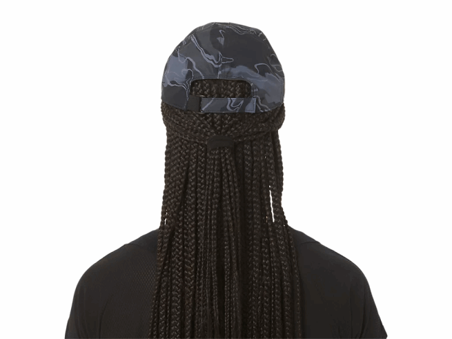 casquette graphique unisexe performance noir Asics L6N0K186