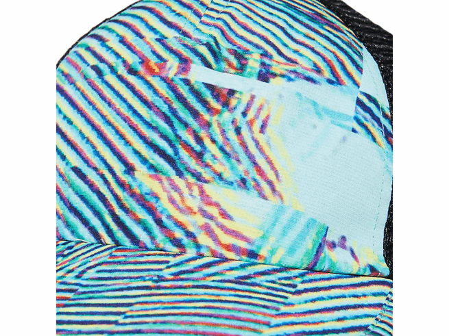casquette à imprimé graphique oasis verte Asics L6N0K1457