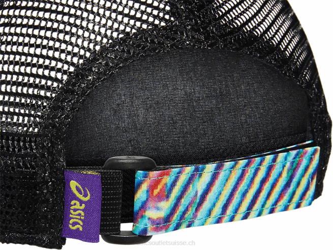 casquette à imprimé graphique oasis verte Asics L6N0K1457