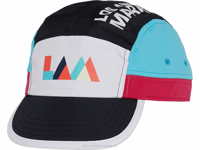 casquette lam 5 panneaux multi Asics L6N0K1367