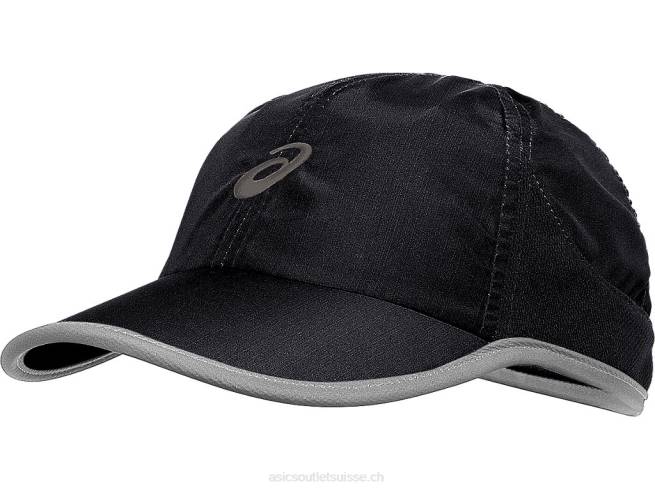 casquette mad dash pour homme performance noir/gris Asics L6N0K2130