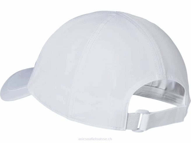 casquette pf unisexe blanc brillant Asics L6N0K169