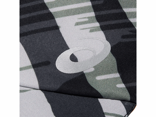 casquette tissée graphique manteau vert/ambre Asics L6N0K969