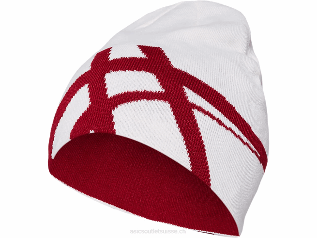 ensemble de gants de bonnet unisexe bouleau/canneberge Asics L6N0K837