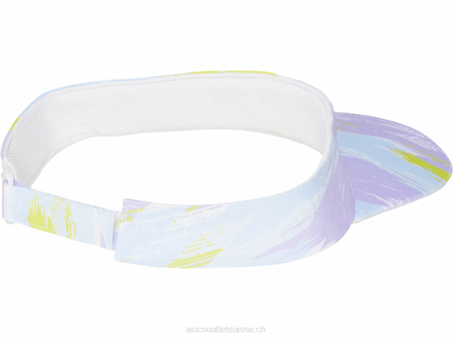 visière pf graphique blanc brillant Asics L6N0K1484