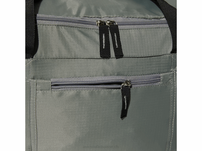 sac de sport compressible gris Asics L6N0K1692