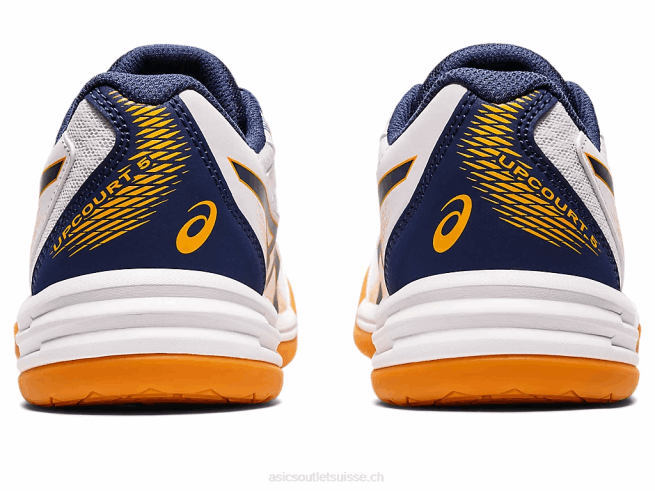 école primaire 5 blanc/océan profond Asics L6N0K4420