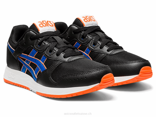 école primaire classique lyte noir/bleu thon Asics L6N0K4447