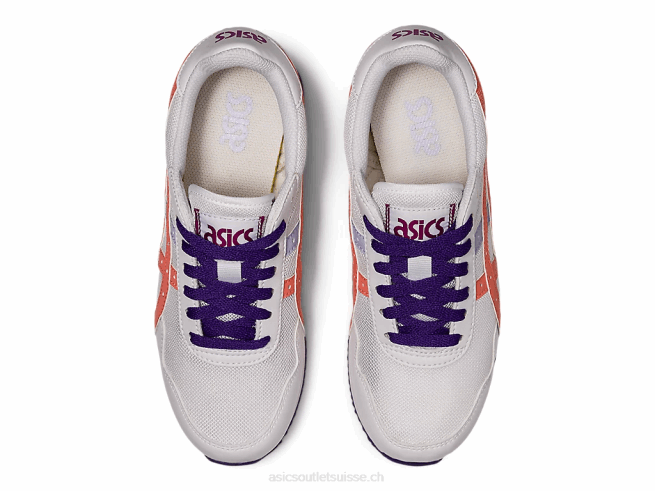école primaire du coureur de tigre blanc/goyave Asics L6N0K4499
