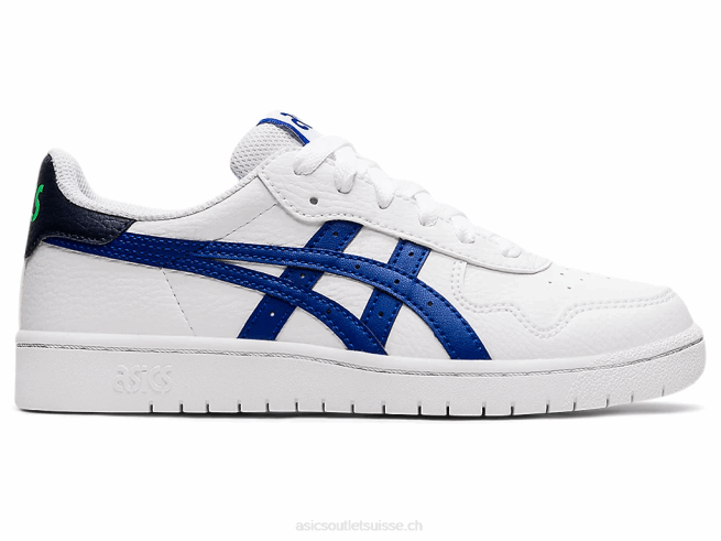 école primaire du japon blanc/bleu monaco Asics L6N0K4493