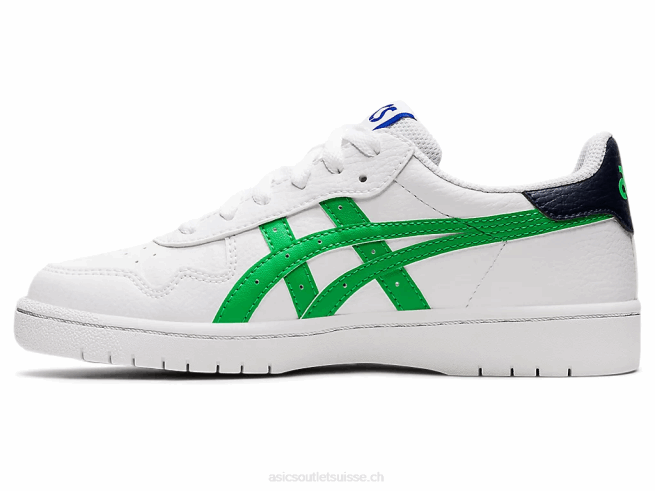 école primaire du japon blanc/bleu monaco Asics L6N0K4493