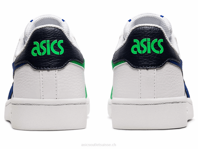 école primaire du japon blanc/bleu monaco Asics L6N0K4493