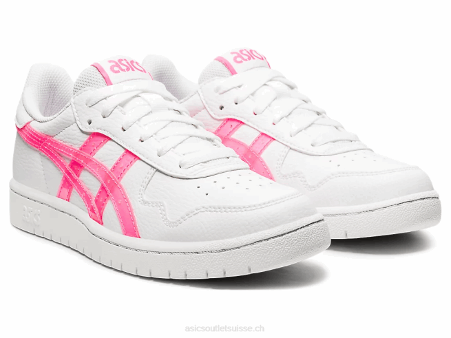 école primaire du japon blanc/rose vif Asics L6N0K4552