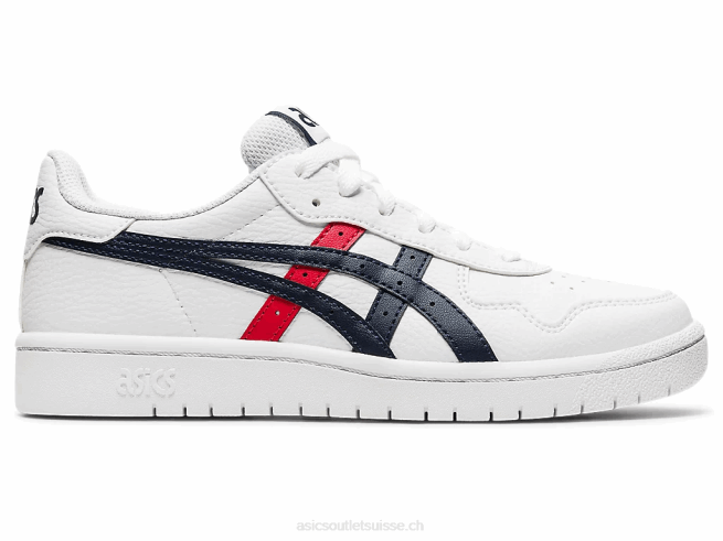 école primaire du japon blanc/rouge classique Asics L6N0K4560
