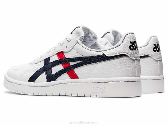 école primaire du japon blanc/rouge classique Asics L6N0K4560