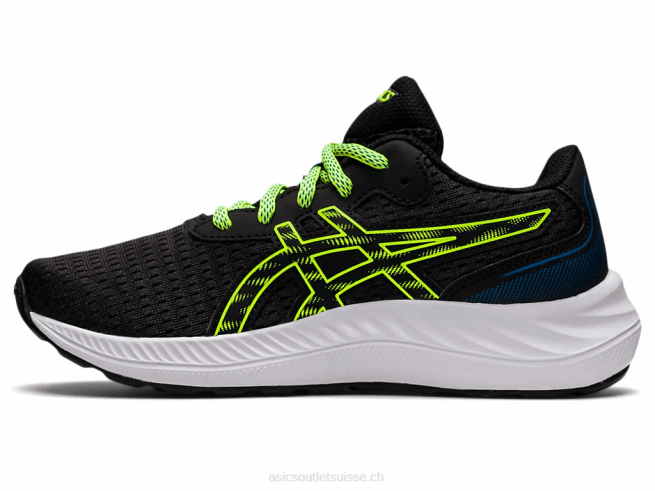 école primaire gel-exciter 9 noir/vert danger Asics L6N0K4507