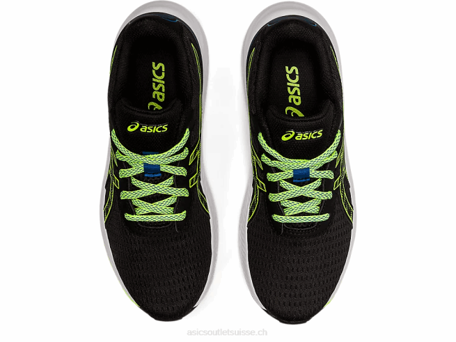 école primaire gel-exciter 9 noir/vert danger Asics L6N0K4507