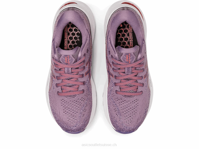 école primaire gel-kayano 29 quartz violet/papaye Asics L6N0K4293