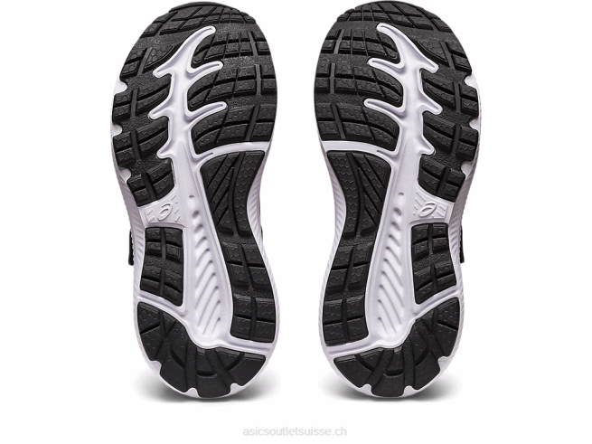 contester 8 préscolaire noir/papaye Asics L6N0K4249