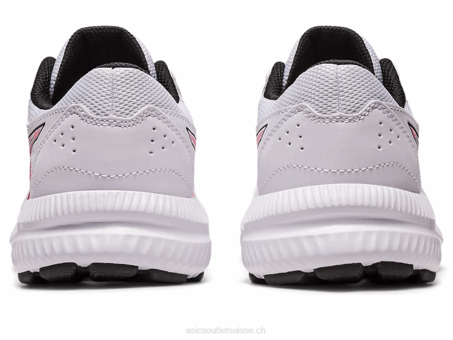 contester l'école primaire 8 blanc/rouge électrique Asics L6N0K4281