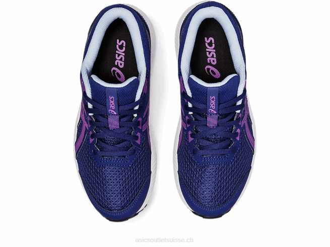 contester l'école primaire 8 bleu marine/orchidée Asics L6N0K4399