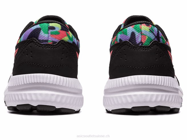 contester l'école primaire 8 noir/papaye Asics L6N0K4250