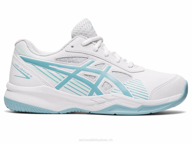 gel-game 8 école primaire blanc/bleu fumé Asics L6N0K4408