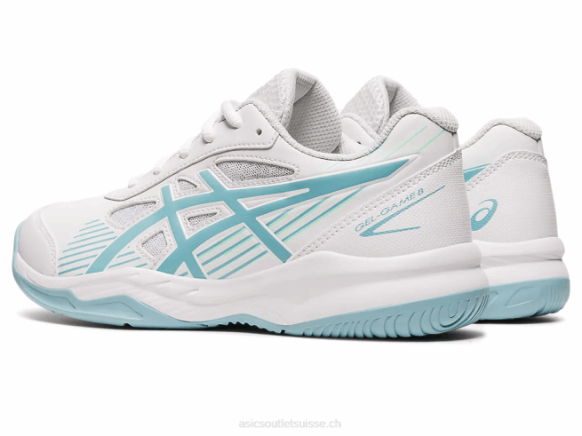 gel-game 8 école primaire blanc/bleu fumé Asics L6N0K4408