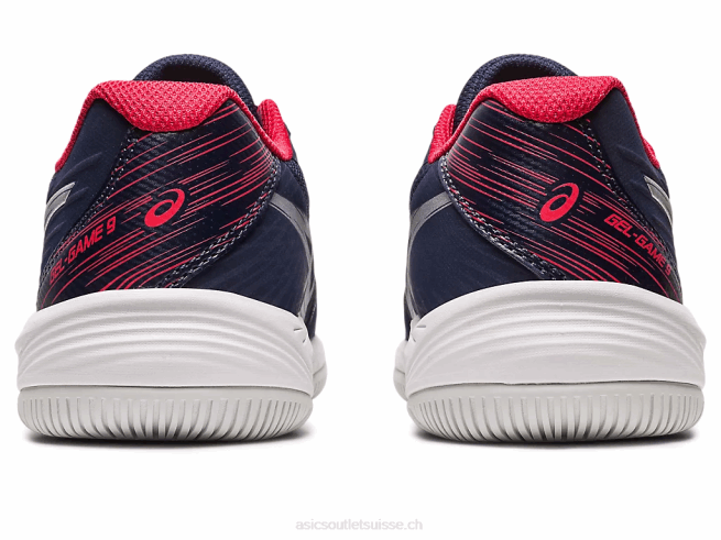 gel-game 9 école primaire minuit/argent pur Asics L6N0K4273