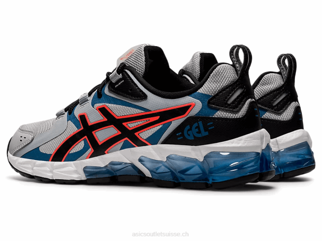 gel quantique 180 6 école primaire gris glacier/noir Asics L6N0K4442