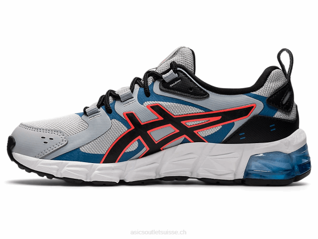 gel quantique 180 6 école primaire gris glacier/noir Asics L6N0K4442