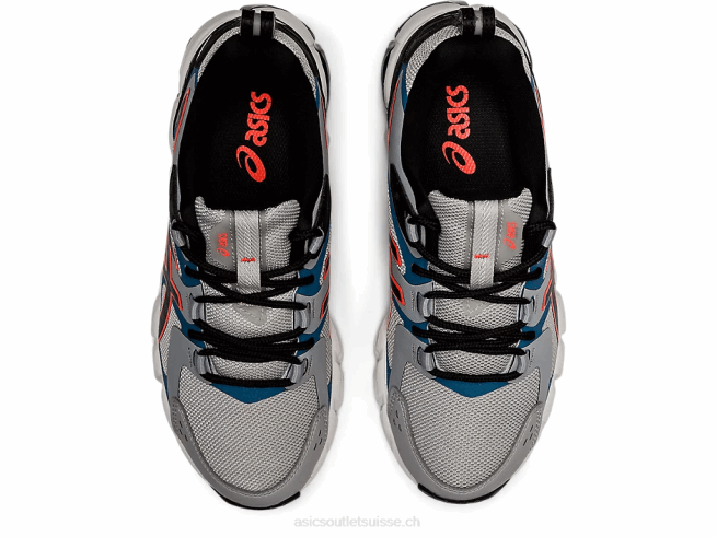 gel quantique 180 6 école primaire gris glacier/noir Asics L6N0K4442