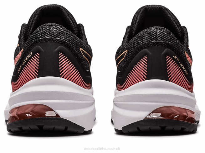 gt-1000 11 école primaire noir/papaye Asics L6N0K4292