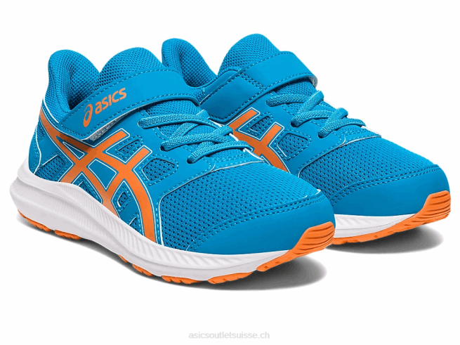 secousse 4 préscolaire bleu des îles/pêche soleil Asics L6N0K4261