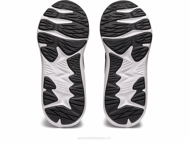 secousse 4 préscolaire noir blanc Asics L6N0K4262