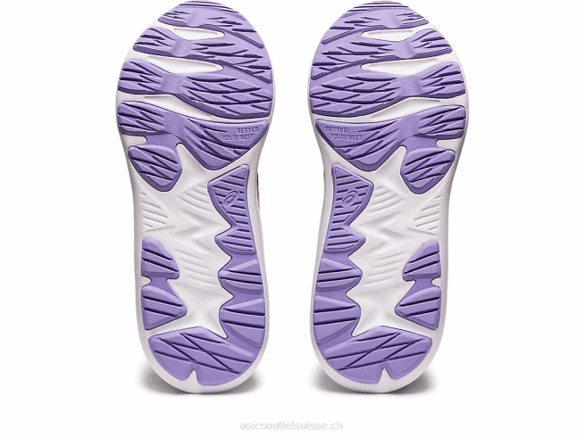 secousse 4 préscolaire noir/papaye Asics L6N0K4274