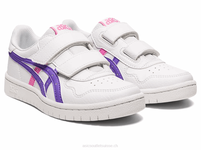 école maternelle au japon blanc/améthyste Asics L6N0K4323