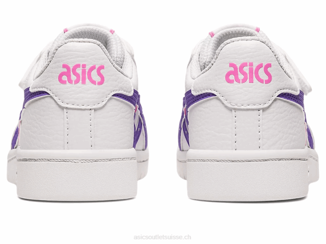 école maternelle au japon blanc/améthyste Asics L6N0K4323