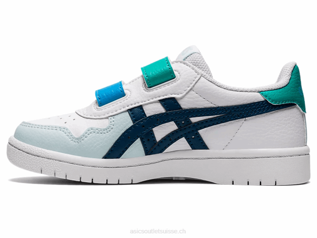 école maternelle au japon blanc/bleu mako Asics L6N0K4540