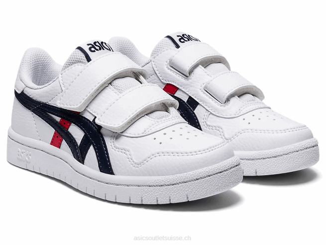 école maternelle au japon blanc/rouge classique Asics L6N0K4559