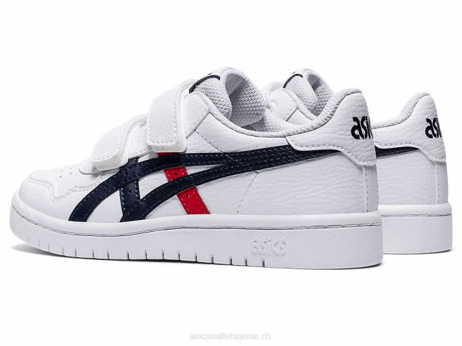 école maternelle au japon blanc/rouge classique Asics L6N0K4559